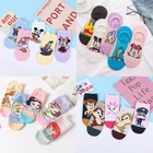 Носки женские хлопковые с Микки Маусом, 10 шт. = 5 пар