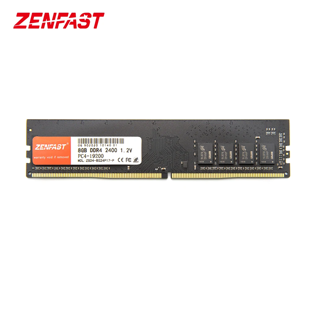 zenfast ddr4 desktop ram 4gb 8gb 16gb 32gb memory 2133 2400 2666 mhz memoria dimm 288 pin 1 2v high performance free global shipping