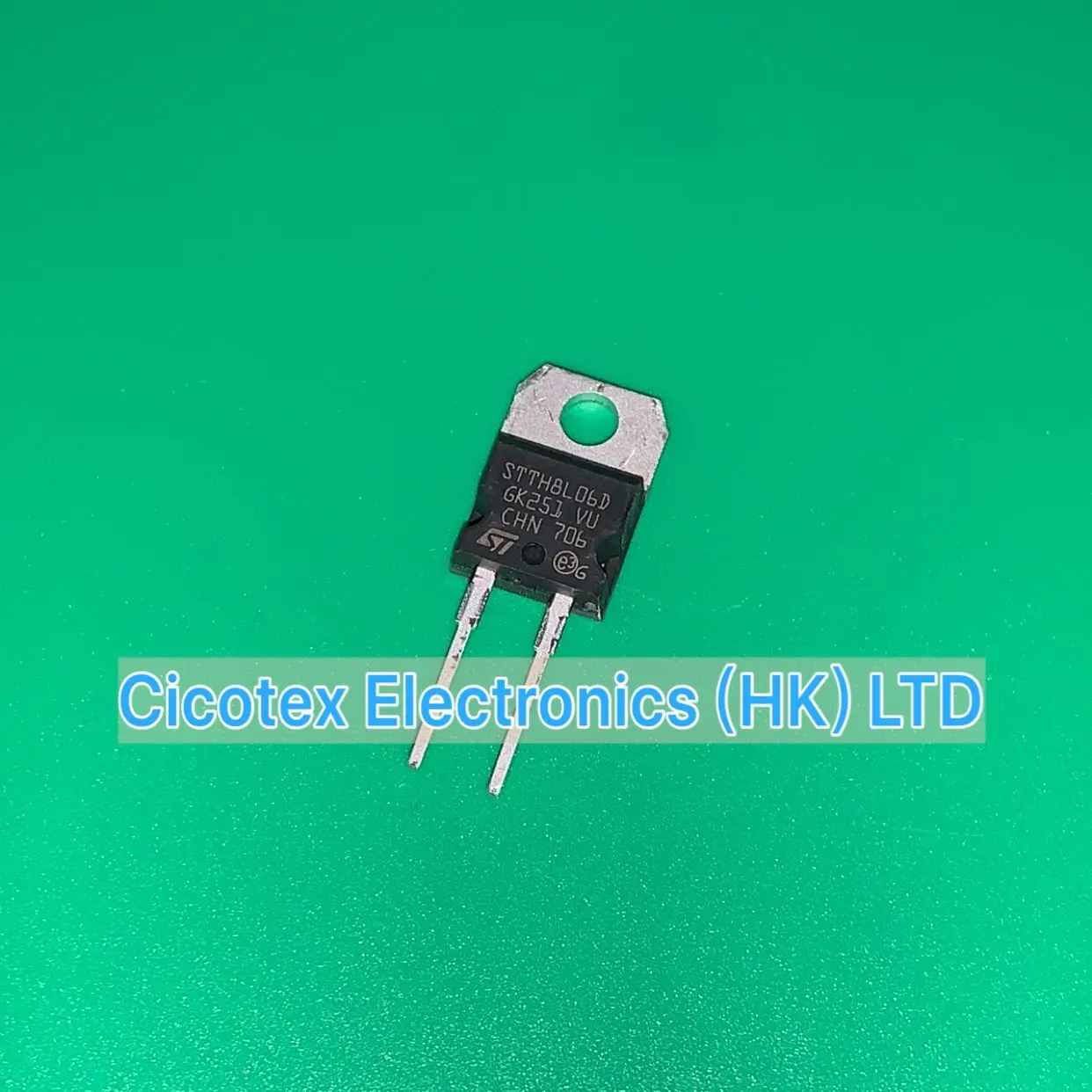 5 шт./лот STTH8L06D IRG TO-220AC STTH 8L06 D диод GEN PURP 600V 8A TO220AC STTH8L06DIRG | Освещение