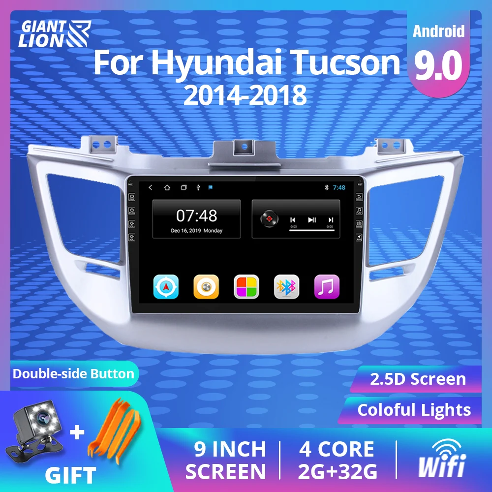 Автомагнитола 2din Android 9 0 для Hyundai Tucson 2014-2018 автомобильный мультимедийный