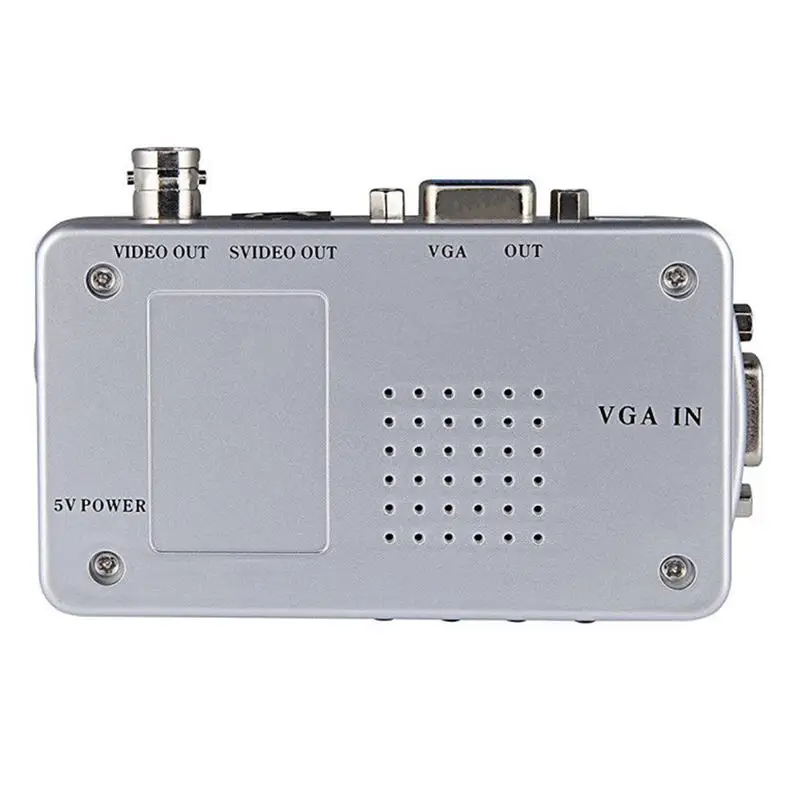 VGA в BNC s-видео конвертер адаптер коаксиальный видео выход |