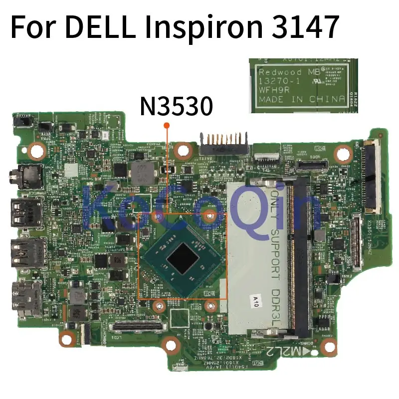 Для DELL Inspiron 11 3000 3147 Core N3530 SR1W2 материнская плата для ноутбука 13270-1 CN-01YRTP 01YRTP