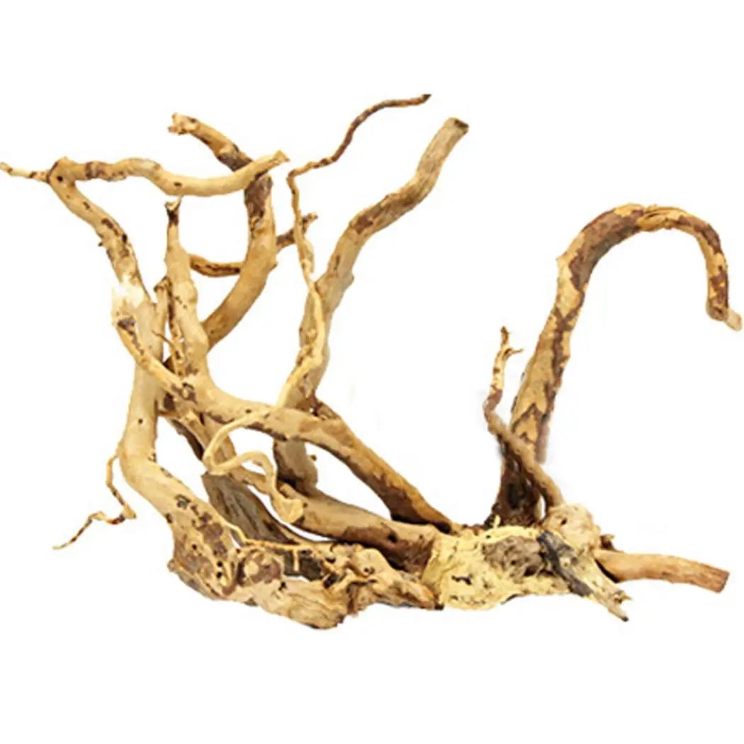 3 размера Забавный декор для дерева дома или вечерние новинка аквариум рыбы Driftwood