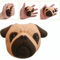 squishy squish adorable dogs head slow rising squishies fruit scented cream squeeze toy antistress gadget stress relief toy zll