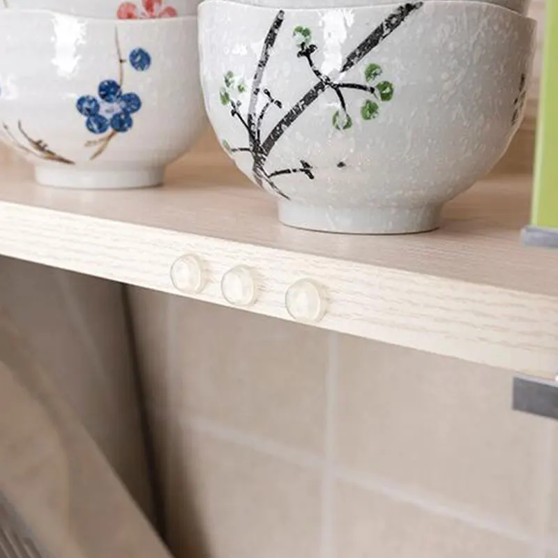 

Anti-collision Stickers Silicone Collision Cushion Furniture Door Bumper Cushions Self-adhesive Particles Buffer Pads Household