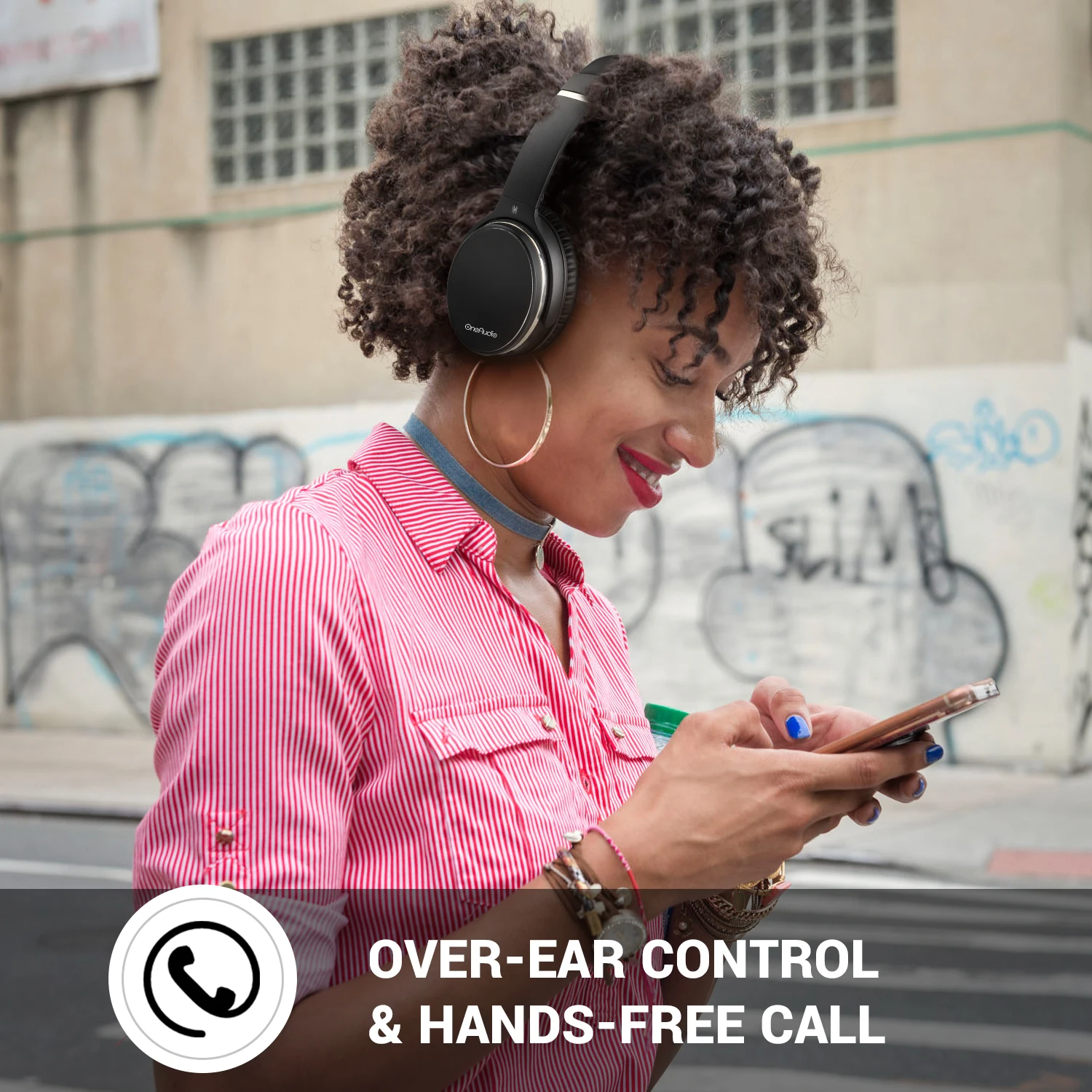 OneOdio активные наушники с шумоподавлением Bluetooth 4,2 Беспроводные наушники с apt-X Низкая задержка Складная гарнитура для ПК ТВ