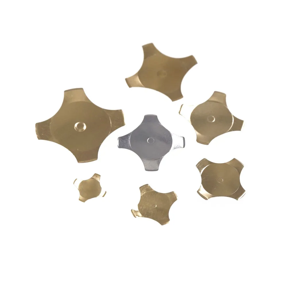 20 шт. металлический купольный переключатель с позолотой диаметр 6 0 8 4 10 12 14 16