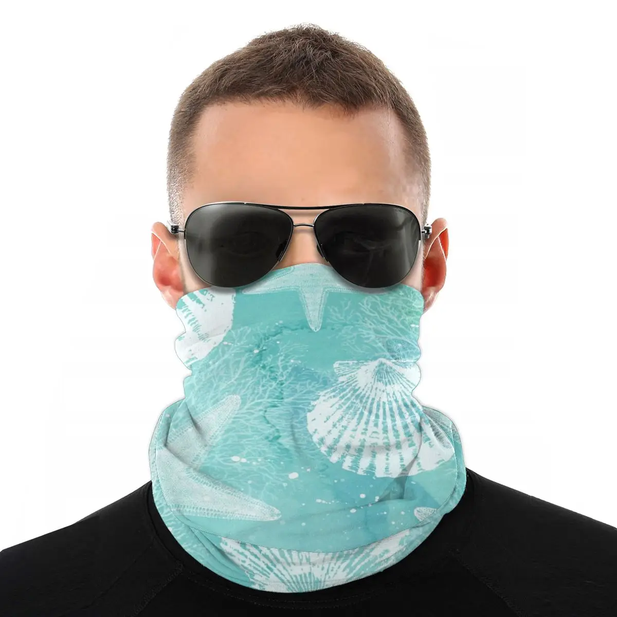 

Coastal Magic Scarf Neck Face Mask Men Women Halloween Neck Gaiter Neck Bandanas Versatility Headwear Cycling Hiking