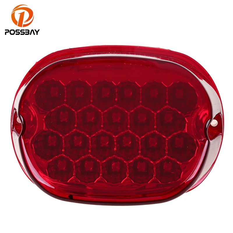 Posbay DC 12 В светодиодный задний фонарь для мотоцикла индикатор торможения 3