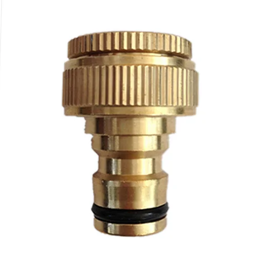 Pure Brass Faucets Standard Connector Washing Machine Gun Quick Connect Fitting Pipe Connections 1/2 &quot3/4&quot 16mm Hose 1PCS | Дом и сад