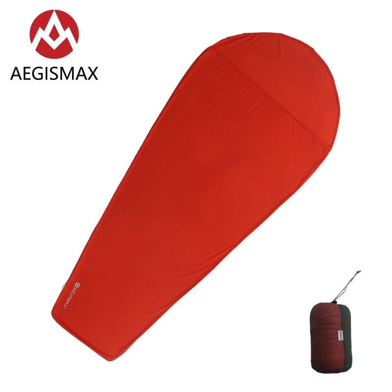 AEGISMAX термолит согревающий 5/8 Цельсия спальный мешок вкладыш Открытый Кемпинг портативный одноместный спальный мешок аксессуар