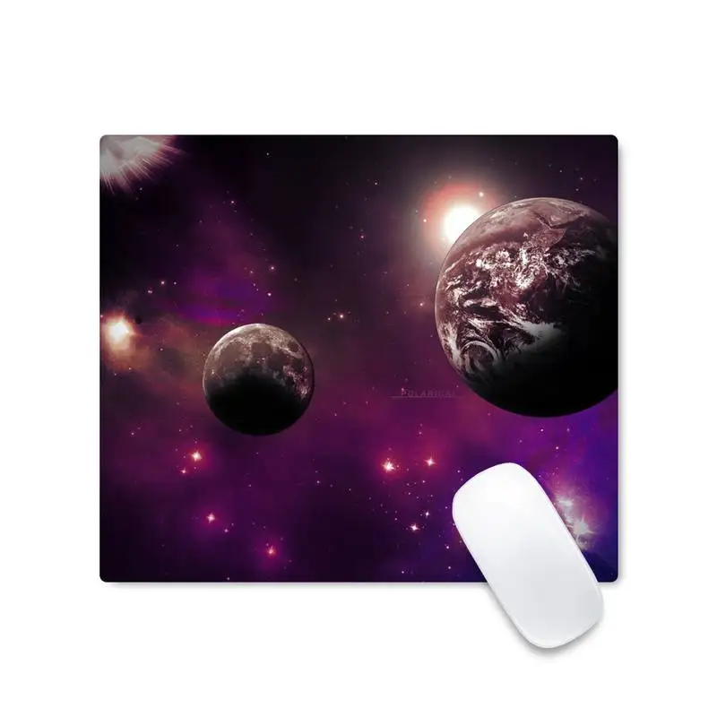 

Universe Starry Sky Natural Rubber Gaming mousepad Desk Mat Protect Game Officework Mat Non-slip Laptop Cushion mousepad