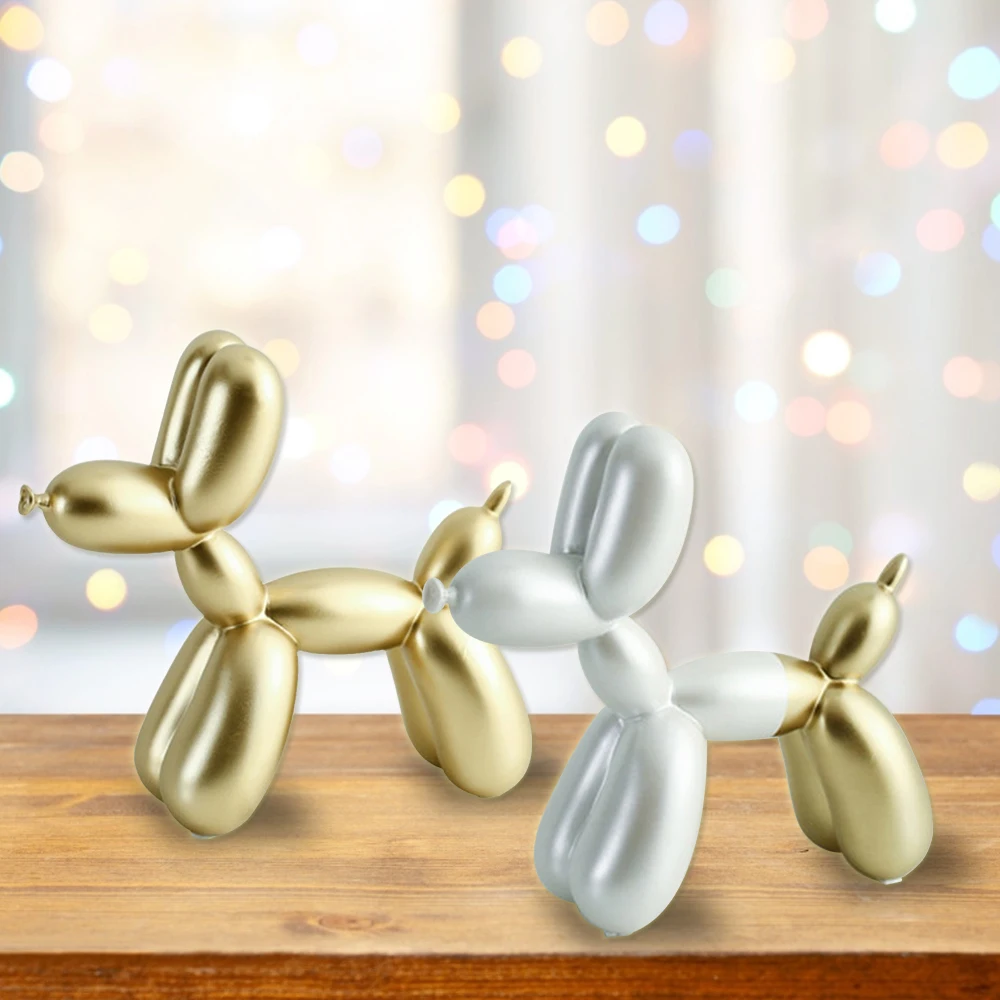 Большой шар в скандинавском стиле скульптура собаки виде животного статуя