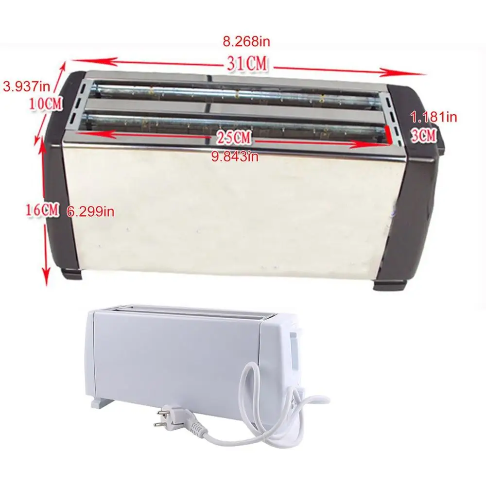 1 шт. 4 ломтика домашний тостер многофункциональная машина для завтрака тост