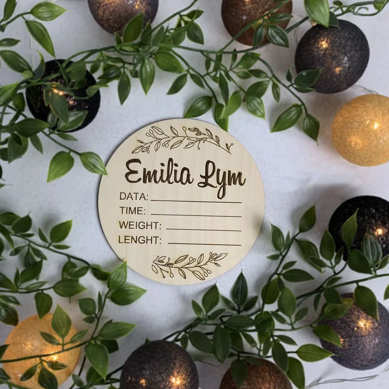 Карта для новорожденных реквизит фотосъемки новый подарок малышей будущей мамы