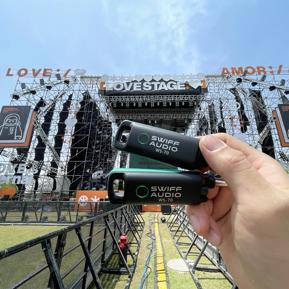 swiff ws 70 uhf wireless guitar system elektrische gitarre sender empfänger 50m 6h 99 kanäle musical instrument guitarra teile free global s