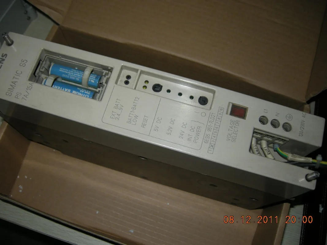 

6ES5951-7LD21 Siemens Simatic S5 Power Supply Used