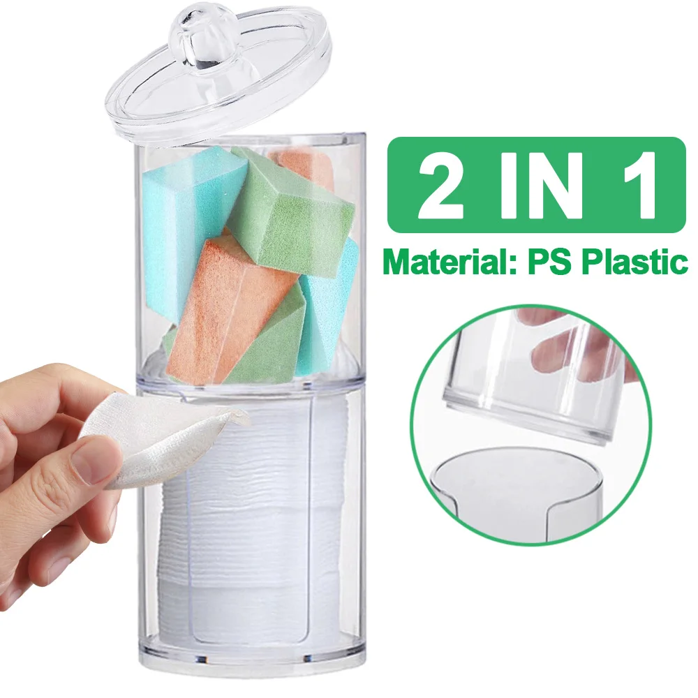 Коробка для хранения акриловая многофункциональная круглая коробка Контейнер