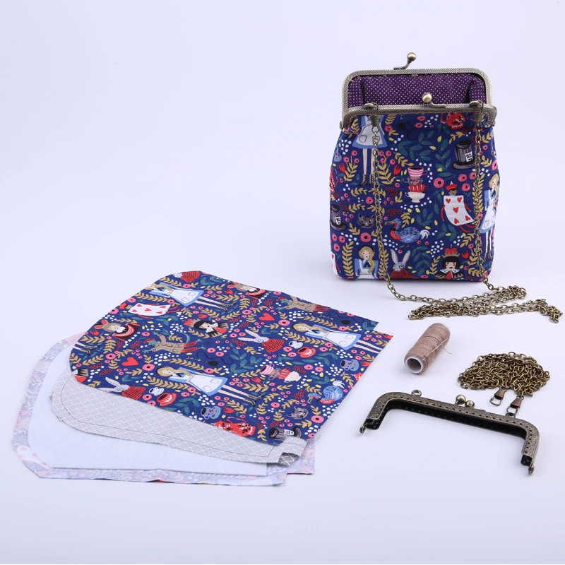 Dailylike металлическая рамка сумка материал кошелек для монет женский ручной работы