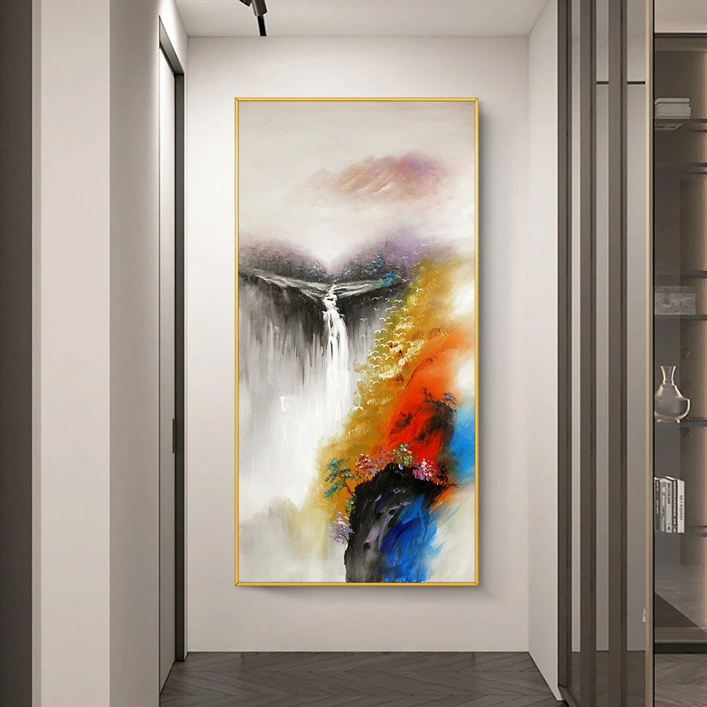 

Abstract Beautiful Handmade Landscpae Oil Paintings On Canvas 100% Hand Painted Large Size Modern Wall Art For Home Decor