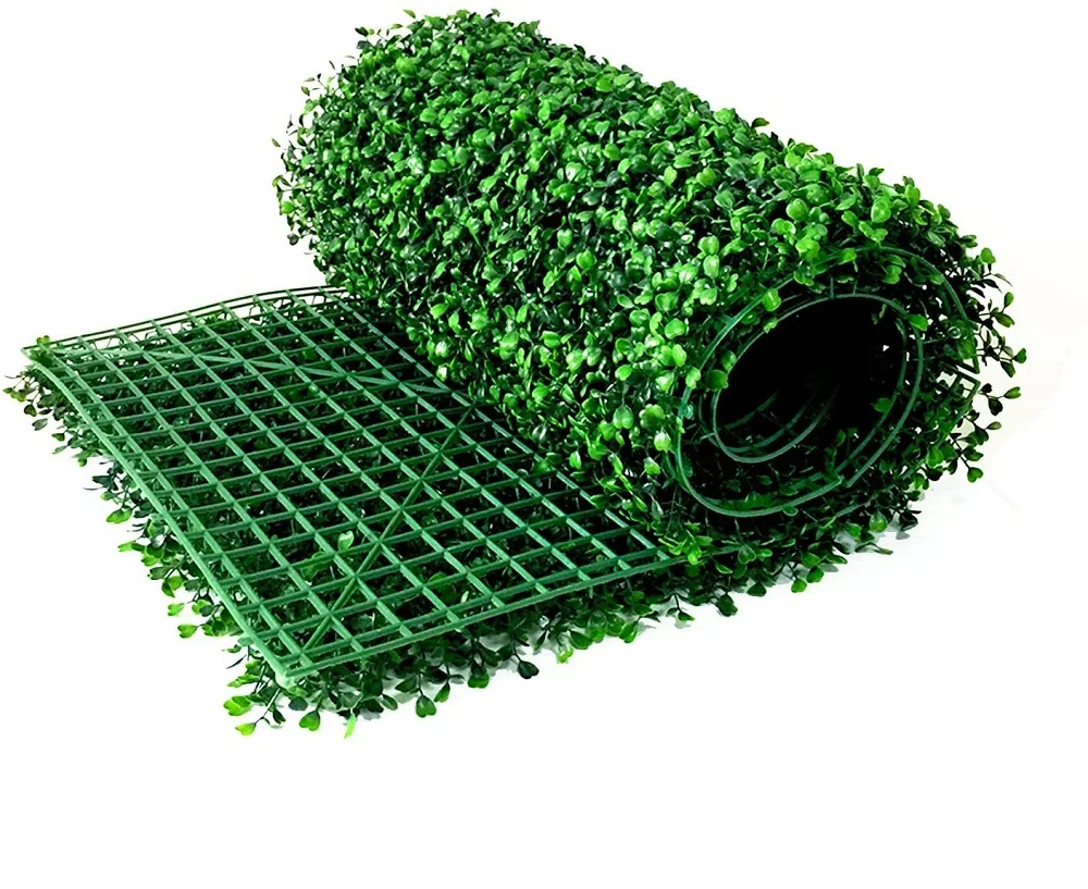 14 шт. искусственного самшита панели на открытом воздухе искусственная изгородь