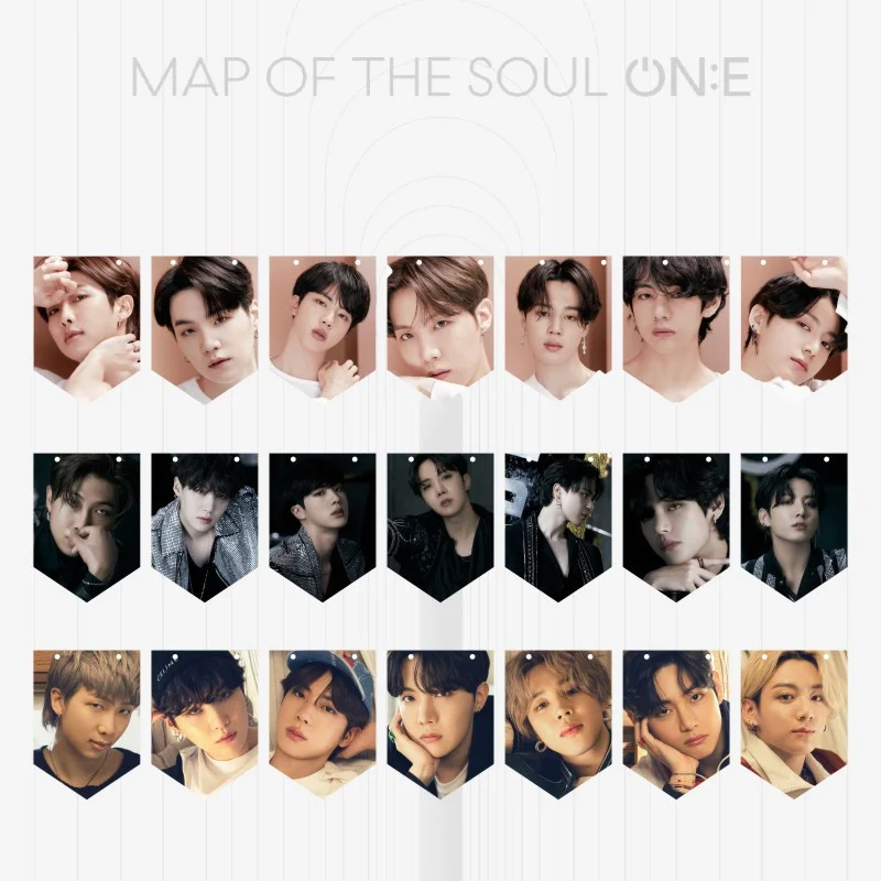 

Kpop -Bangtan Boy 2021Butter Hanging Flag Photo Photo Decoration Hanging Painting Wall Painting New Peripheral