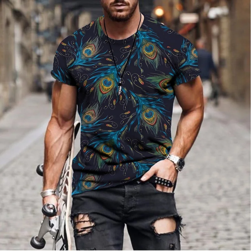 

New Men's Casual High Quality100%Cotton Short Sleeve T-Shirt Printing O-neck T-shirt Casual Hip Hop T-shirt For Men Fashion New