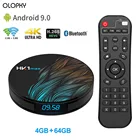 4K Smart TV BOX Android 9,0 4 Гб 64 Гб HK1 MAX ТВ приемник Wifi медиаплеер Google Assistant Быстрый телеприставка HK1 MAX PK H96 MAX