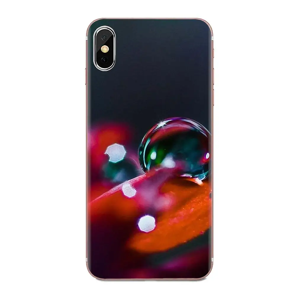 ТПУ Оболочка Красные Капли обои для LG G2 G3 G4 G5 G6 G7 K4 K7 K8 K10 K12 K40 Mini Plus Stylus ThinQ 2016 2017 2018 |