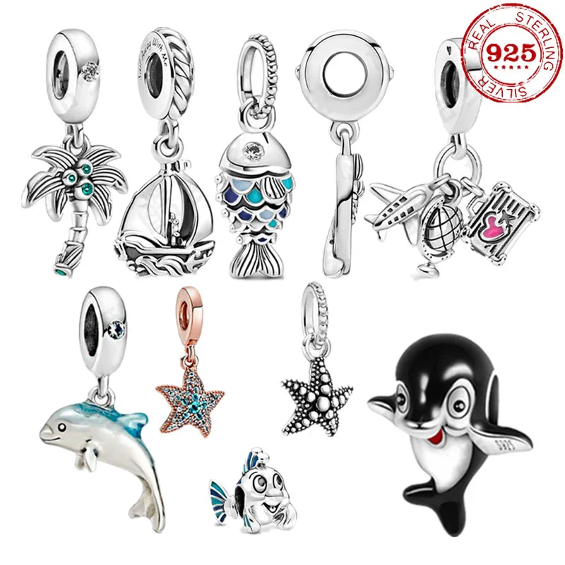 

Бусины из серебра 100% пробы для браслетов Pandora