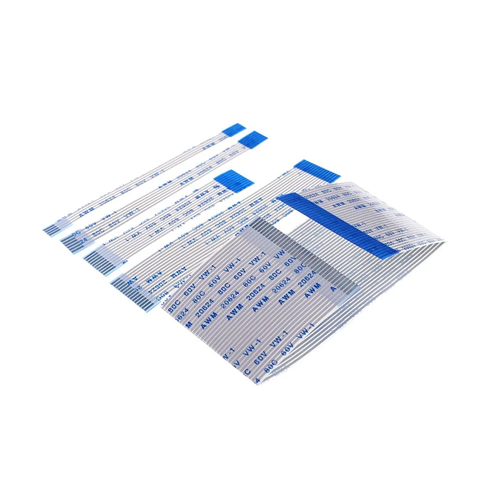 10 шт. плоский гибкий кабель FPC FFC Перемычка Шаг 1 0 мм от 4 Pin до 30 pin обратного