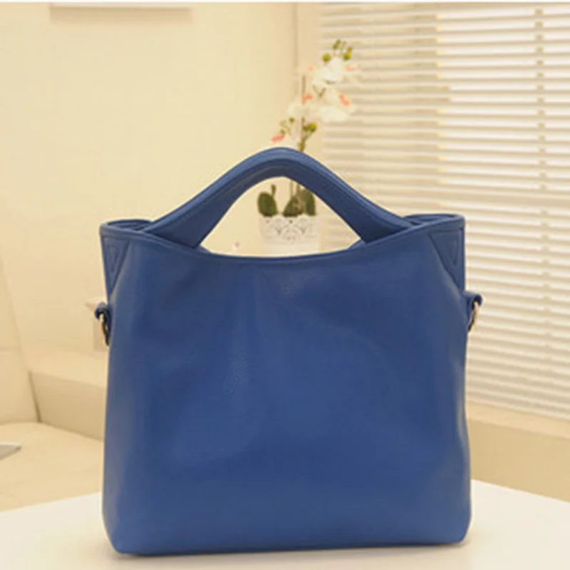 

Women 's Handbag Simple Pure Color Pu Single Shoulder Messenger Bag Large Capacity Shoulder & Crossbody Bags Totes