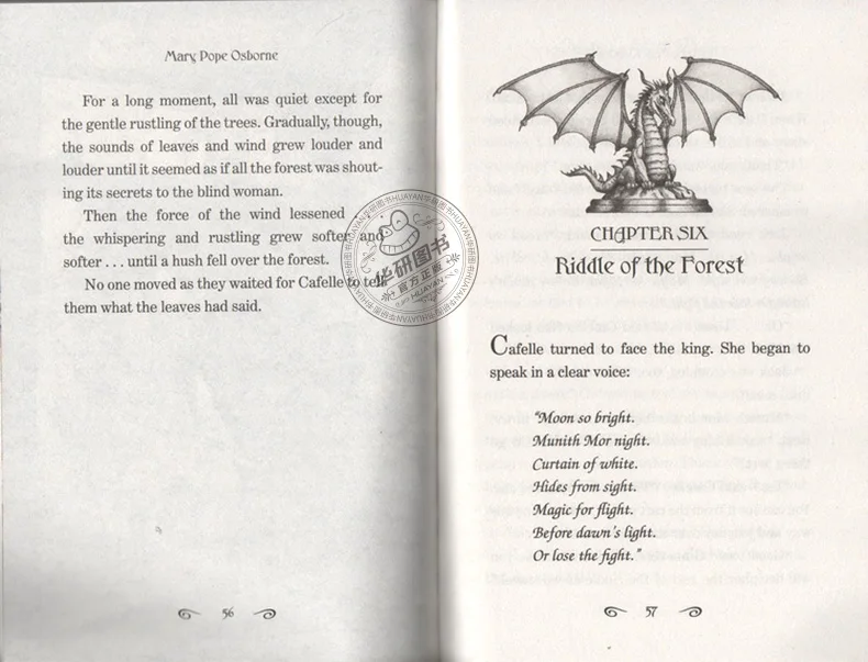 

Original Popular Books Night of The Ninth Dragon Magic Tree House Books for Young Adults Novel