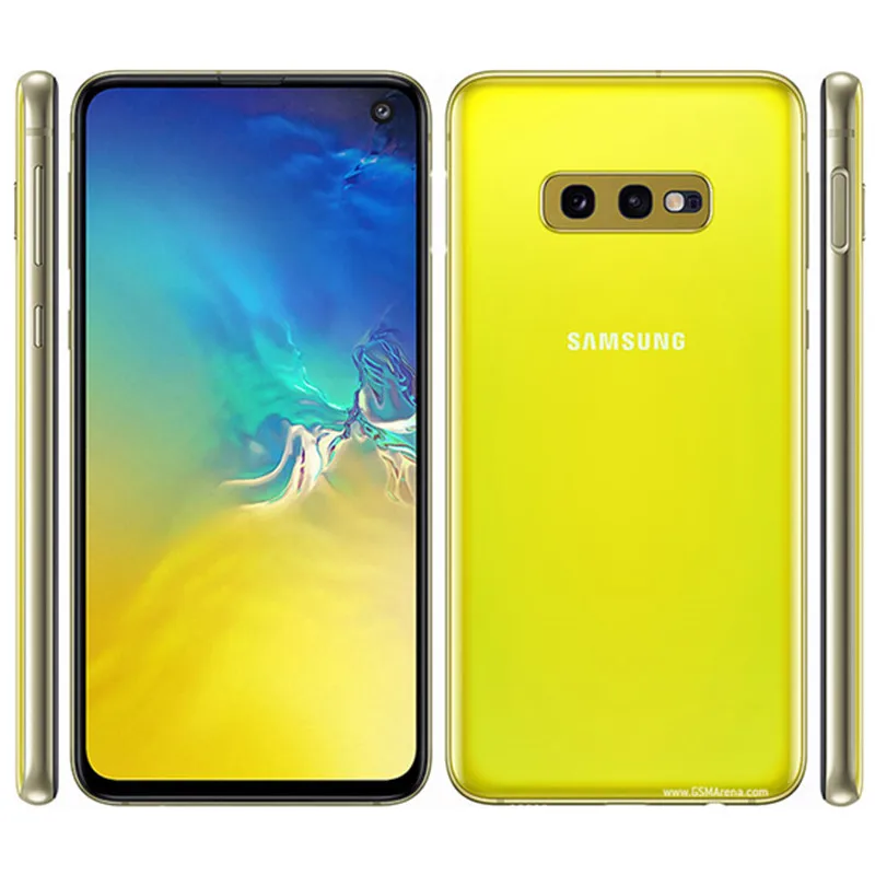 Восстановленный Оригинальный разблокированный сотовый телефон Samsung Galaxy S10e G970F