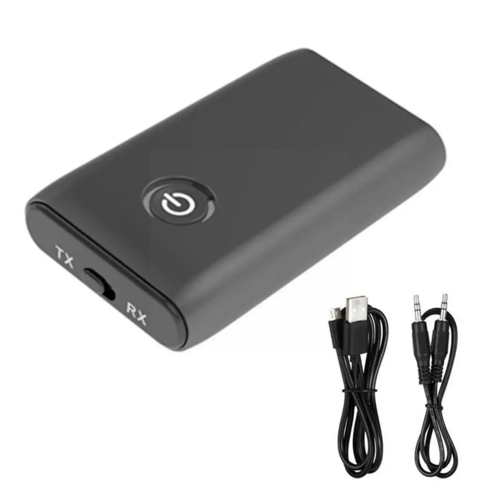 

New 2 In 1 Bluetooth Audio Receiver Transmitter 3.5mm Enabled To Audio Music Sounds And Device Enjoy Wireless F7n1