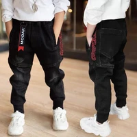 eachin boys pants spring and autumn boys fashion washed jeans pants 3 12 years old kids jeans korean style pants baby boy jeans
