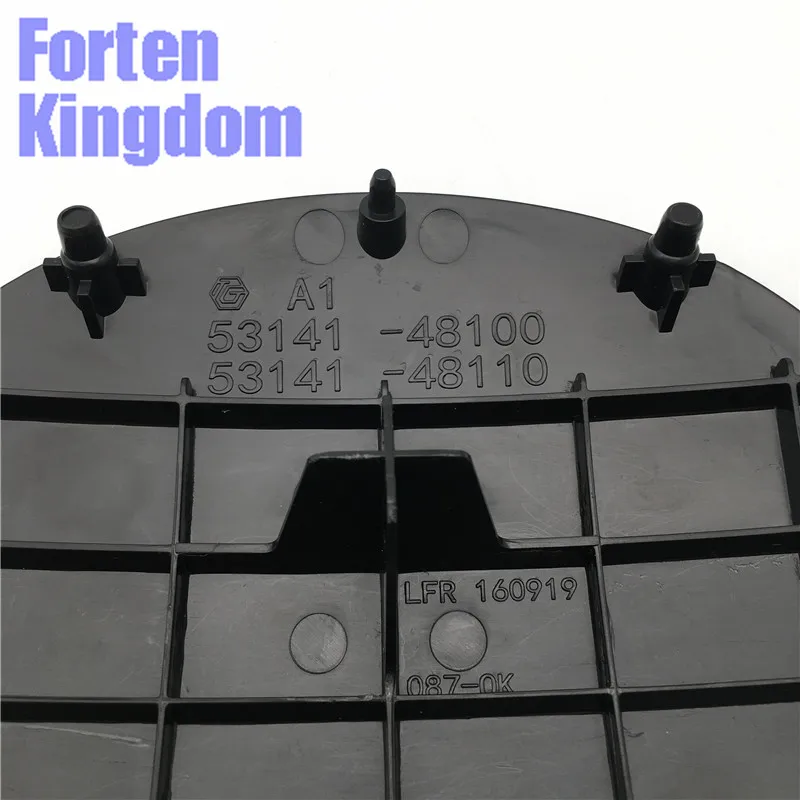 Forten Kingdom 1 шт. товар L логотип 165 мм Автомобиль Черный& Серебристый& Синий Передняя решетка гриль гибридная эмблема значок 90975-02125