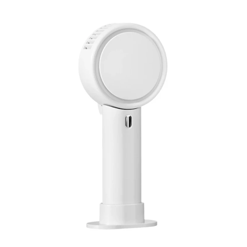 

2021 New Portable Mini Fan USB Air Conditioner Bladeless Hand Held Fan Cooler fans Mute For Home Outdoor Ventilador Cooler Palm