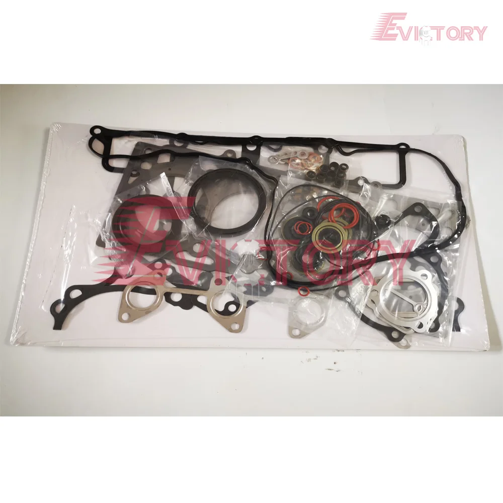 For Kubota V2607-DI V2607T V2607 Piston+ring+Liner+Gasket+bearing for KX165-5 | Автомобили и мотоциклы