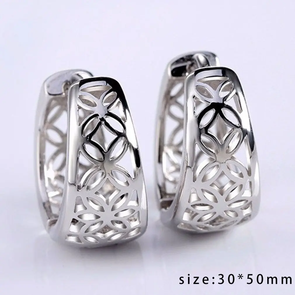 Античные винтажные женские серьги элегантные амулеты полые ювелирные изделия