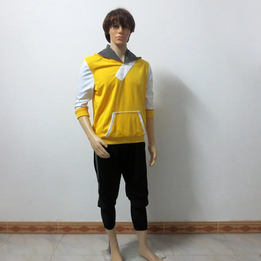 Костюм для косплея желтого цвета униформа на Хэллоуин любой размер |