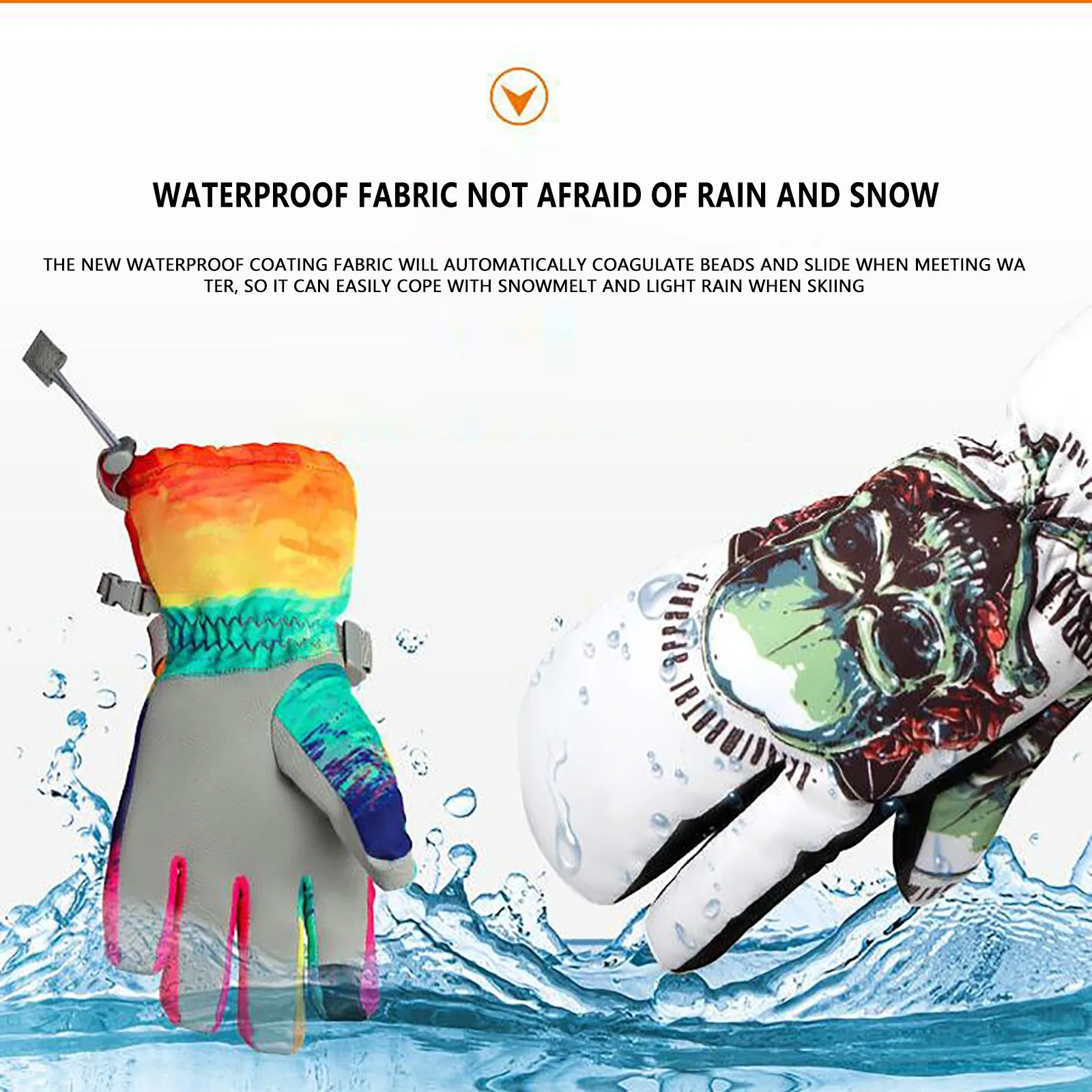 

Sagace Gloves Waterproof Winter Work Gloves Outdoor Sports Ice Snow Cold Multi-purpose Ski Gloves