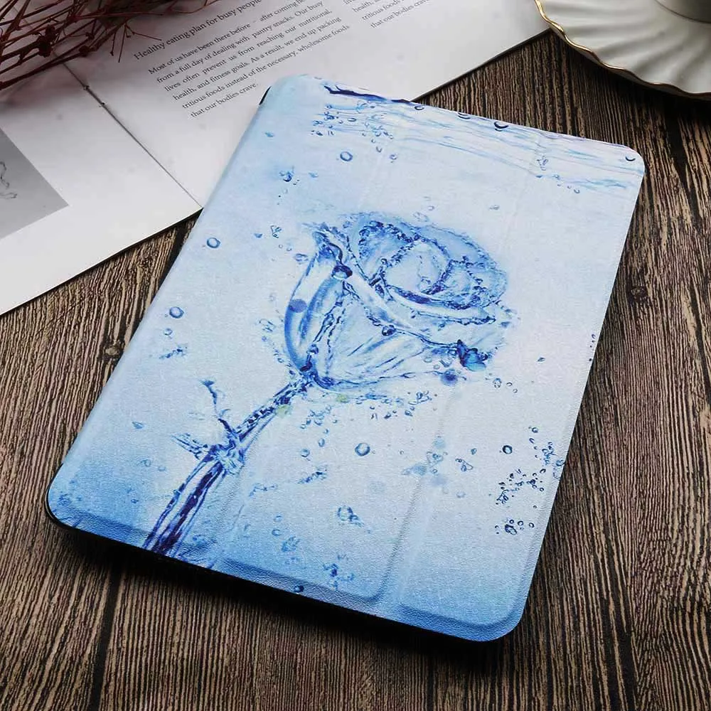 Чехол с рисунком для iPad Air 1 Air 2 Air3 pu кожаный флип-чехол с подставкой для iPad 9,7 смарт-чехол для iPad 5th 6th Gen чехол s - Цвет: 1-iPad Air 2019 Air3