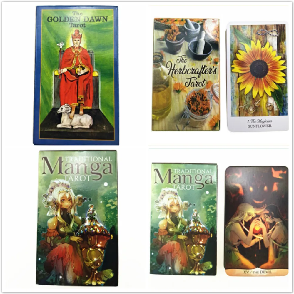 

Traditional Manga Tarot Del flash Cards Tarot Deck Oracles Game Linestrider Dreams Toy Divination Star Spinner Muse Hoodoo