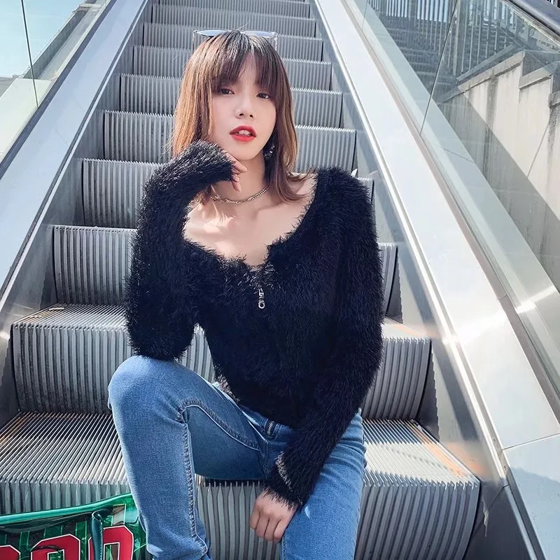 2020 в стиле ретро мелкую полоску линия ребра однобортное пальто на молнии с