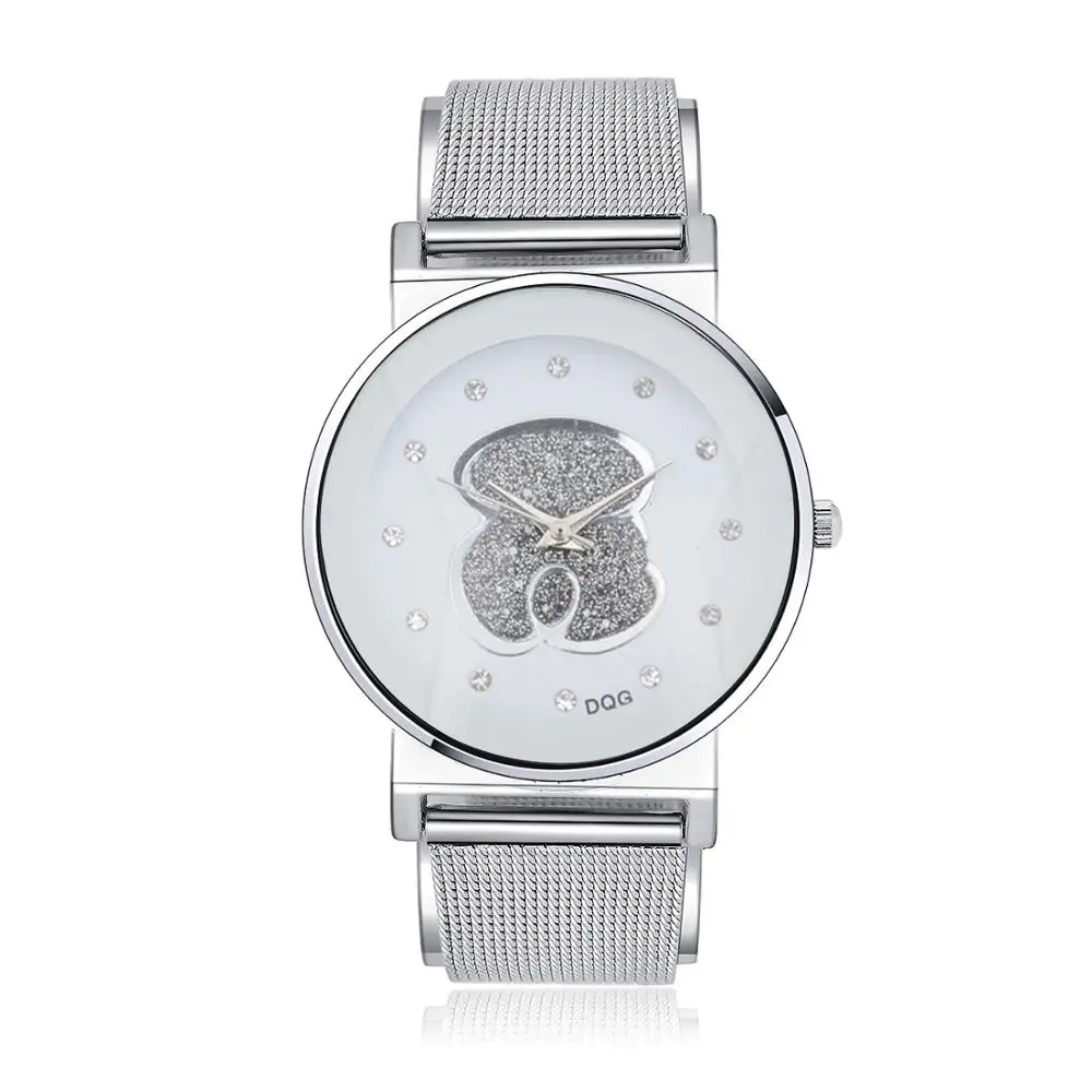 

Kobiet Zegarka 2021 New Women Watch Relogio feminino Fashion Brand Analog Bear Watches Women Quartz Wristwatch reloj mujer