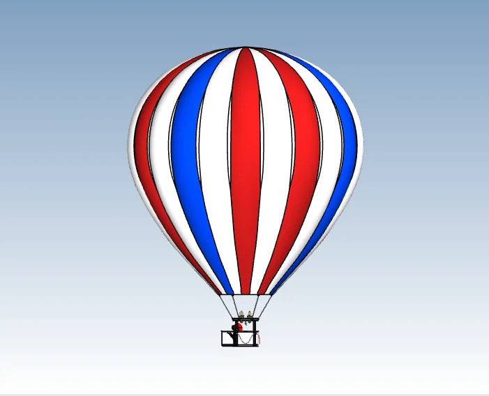 

Hot Air Balloon Fire Balloon 3D printing service rapid prototyping according to your design file ST111
