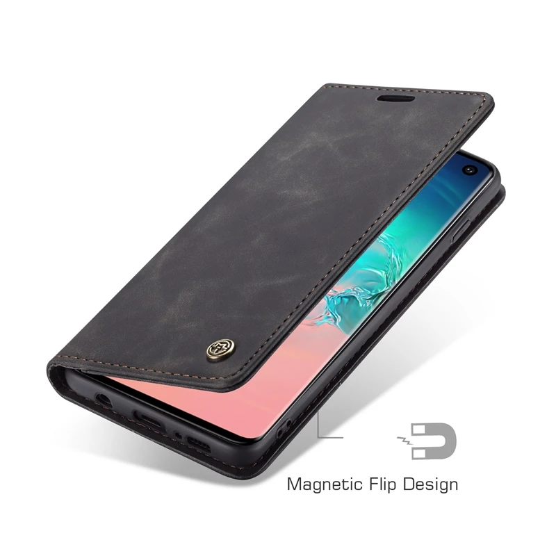 Чехол книжка S10e для Samsung Galaxy S10 Plus роскошный кожаный чехол бумажник S 10 + E S10Plus