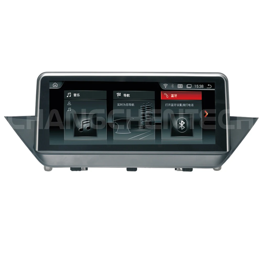 HD черный Android 10 экран для BMW X1 E84 CIC встроенный CarPlay BT WiFi GPS Мультимедиа Навигация