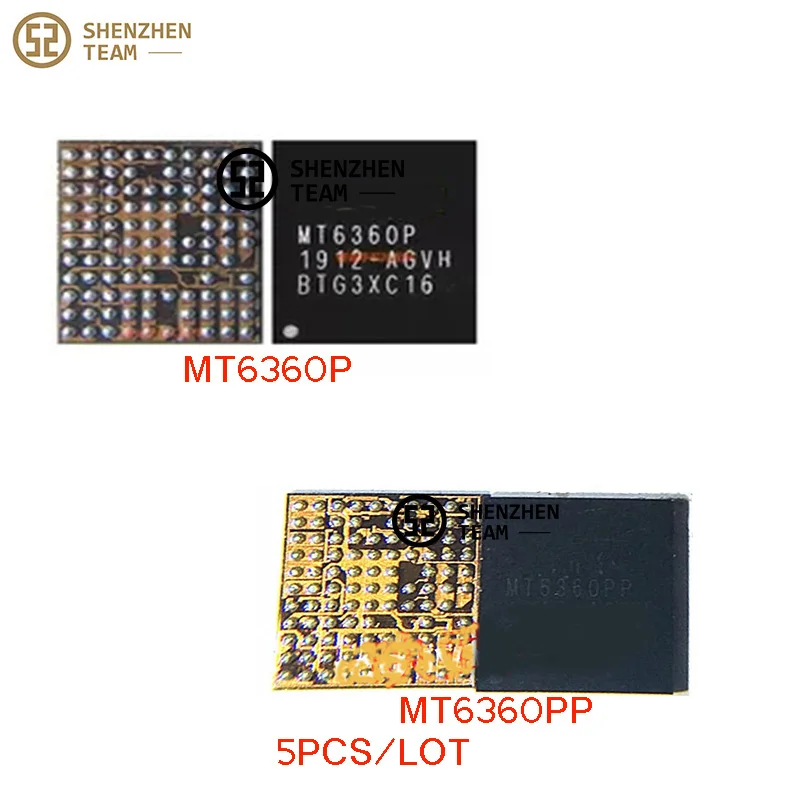 

SZteam 5PCS PMIC MT6360P MT6360PP MT6360MP MT6360 Power IC For XIAOMI REDMI NOTE 8 PRO OPPO RENO Integrated Circuits Repair